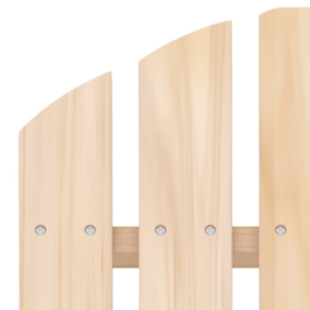 Tuinstoel 2-zits Adirondack met voetenbank vurenhout is nu te koop bij PeponiXL, paradijselijk wonen!