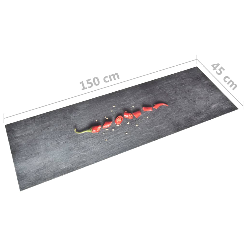 Keukenmat wasbaar Pepper 45x150 cm is nu te koop bij PeponiXL, paradijselijk wonen!