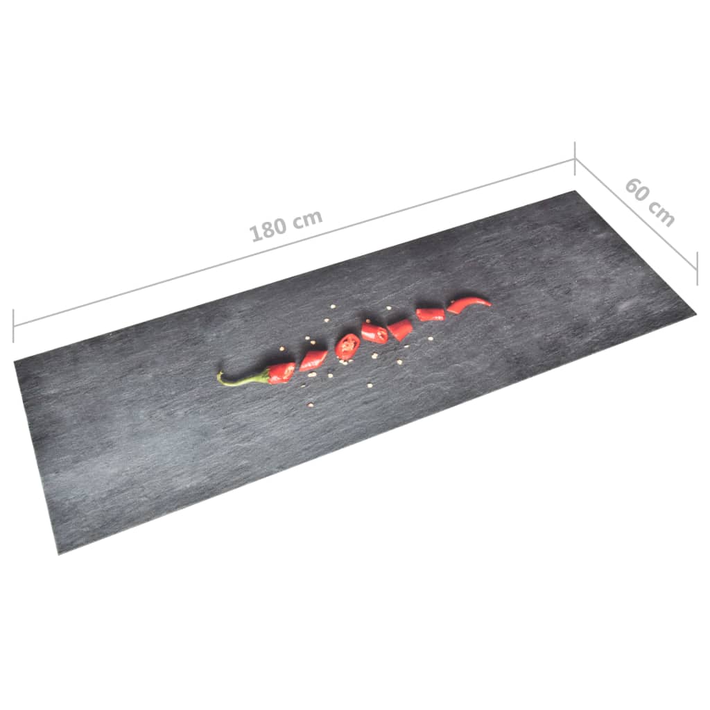 Keukenmat wasbaar Pepper 60x180 cm is nu te koop bij PeponiXL, paradijselijk wonen!