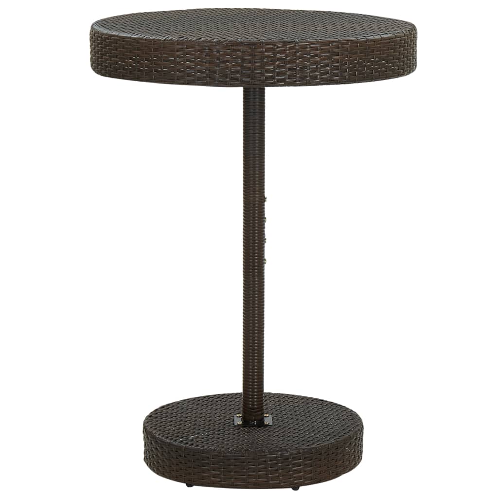 5-delige Tuinbarset met kussens poly rattan bruin is nu te koop bij PeponiXL, paradijselijk wonen!