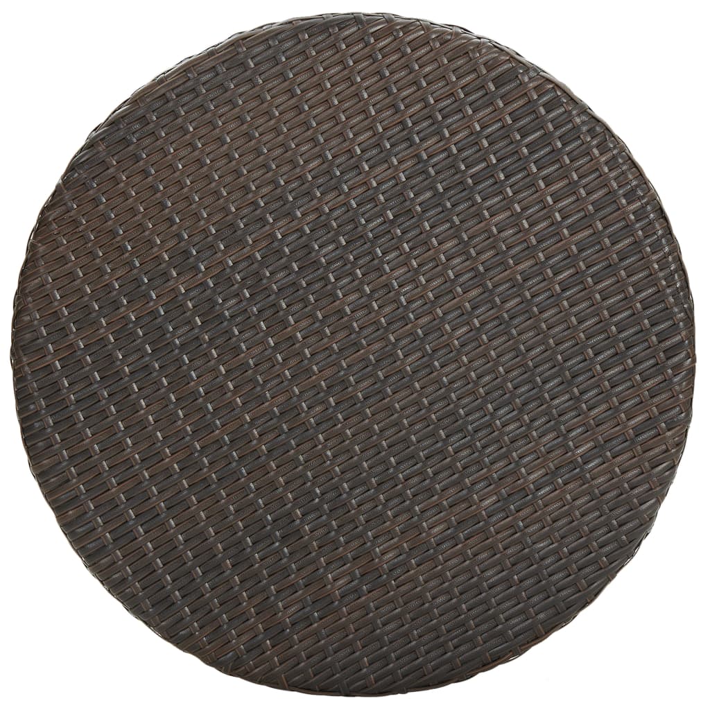 5-delige Tuinbarset poly rattan bruin is nu te koop bij PeponiXL, paradijselijk wonen!