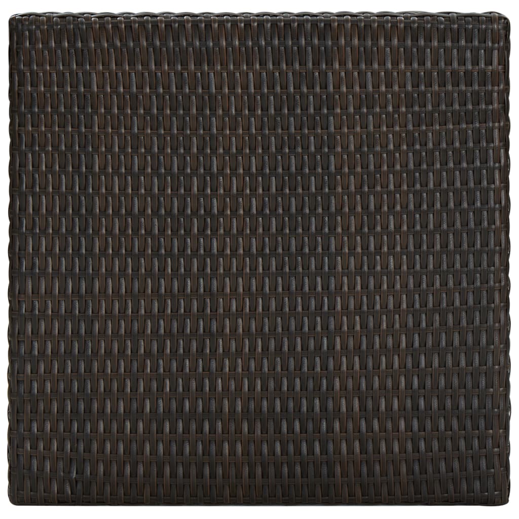 3-delige Tuinbarset met kussens poly rattan bruin is nu te koop bij PeponiXL, paradijselijk wonen!