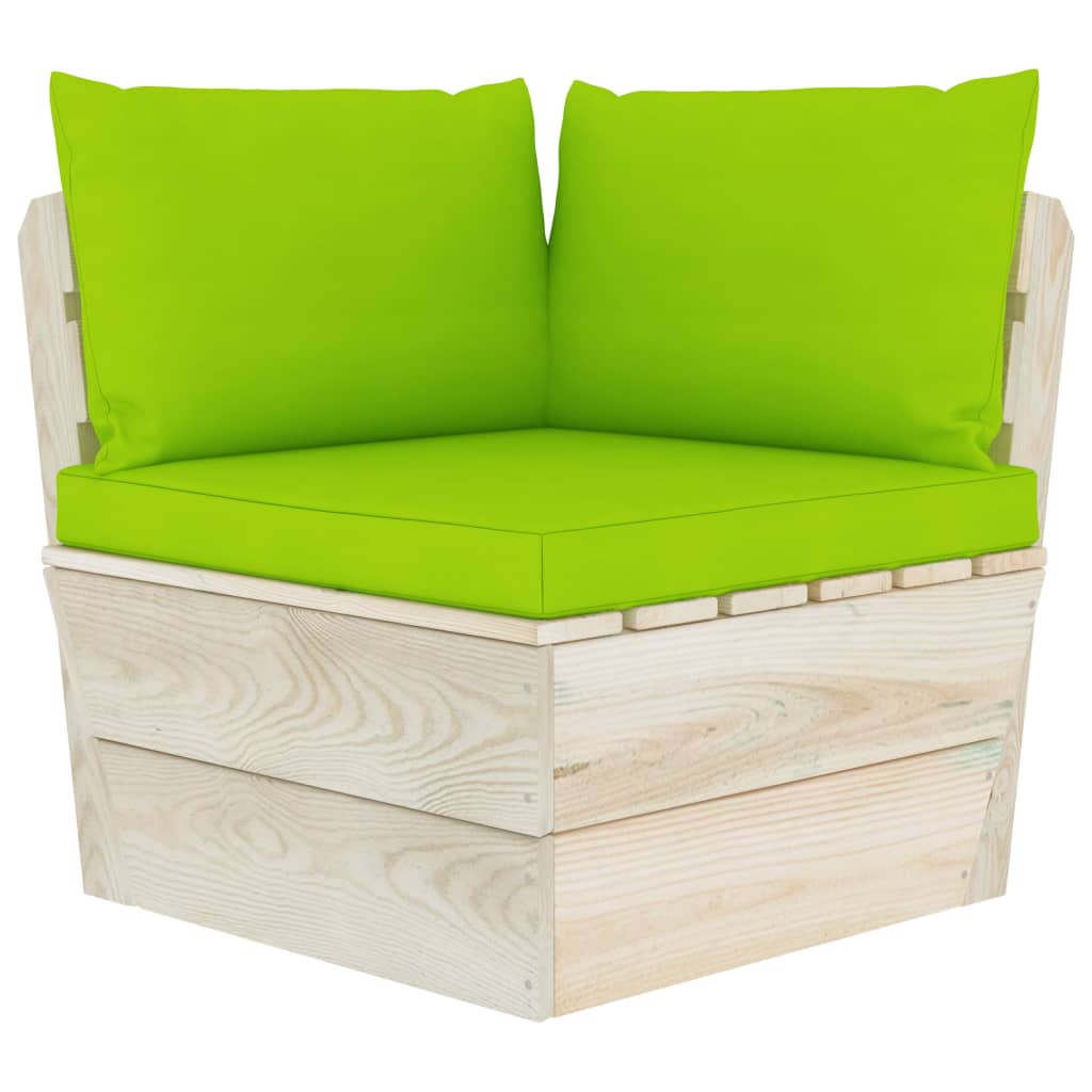 Tuinbank 2-zits met kussens pallet vurenhout is nu te koop bij PeponiXL, paradijselijk wonen!
