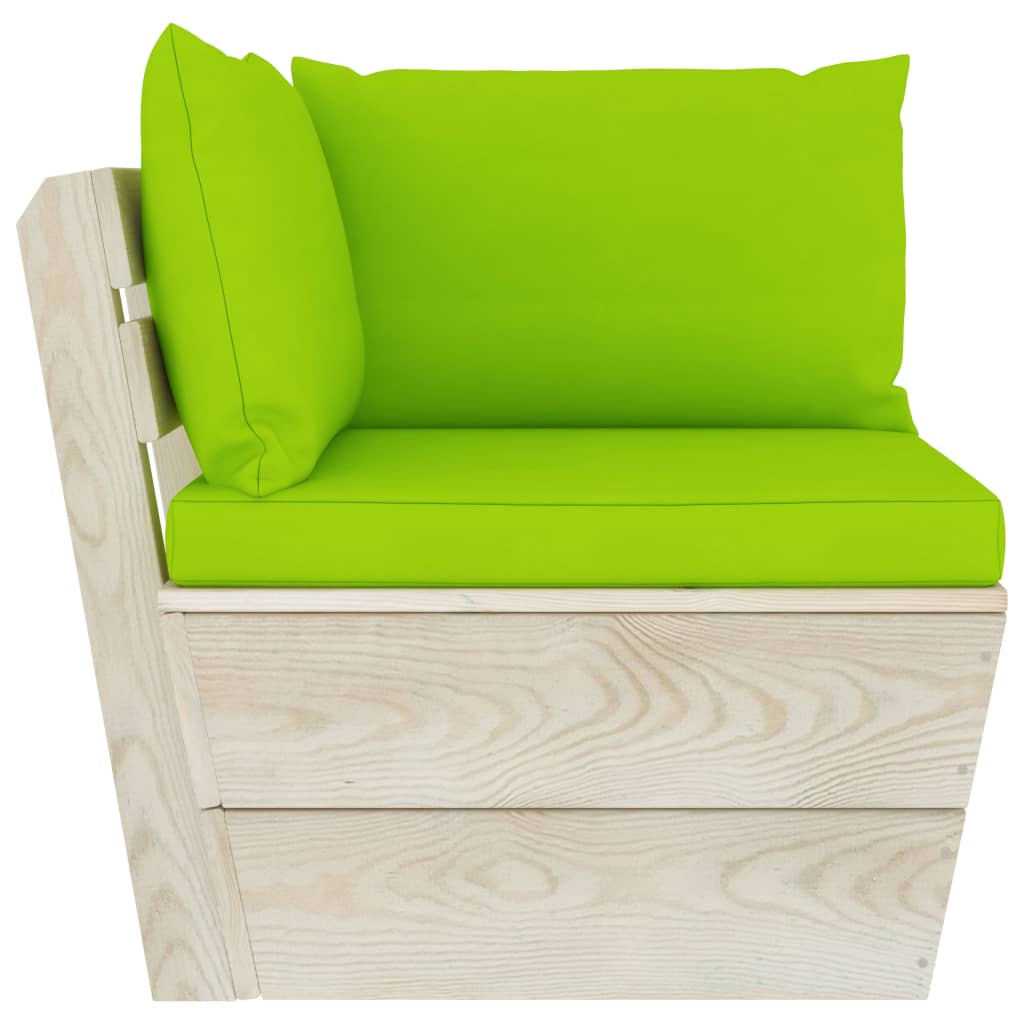 Tuinbank 2-zits met kussens pallet vurenhout is nu te koop bij PeponiXL, paradijselijk wonen!