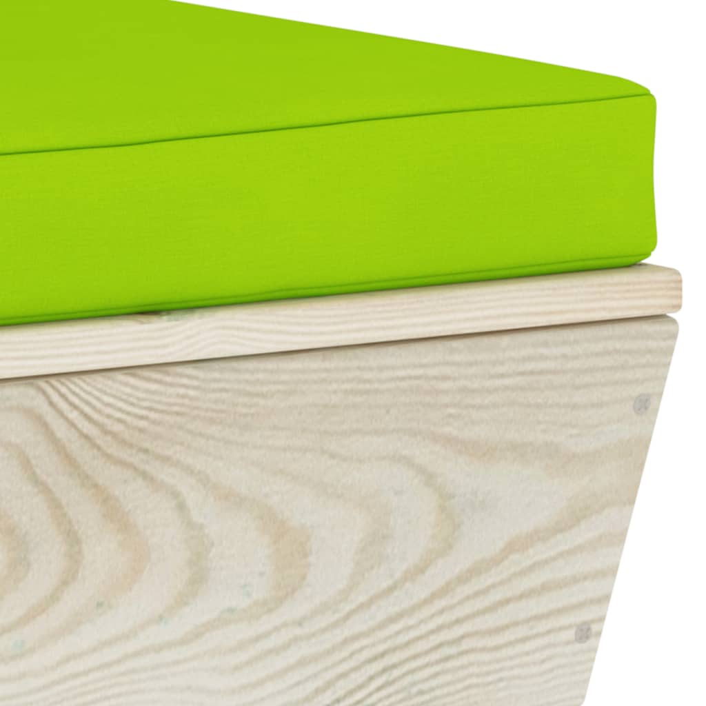 Tuinbank 2-zits met kussens pallet vurenhout is nu te koop bij PeponiXL, paradijselijk wonen!