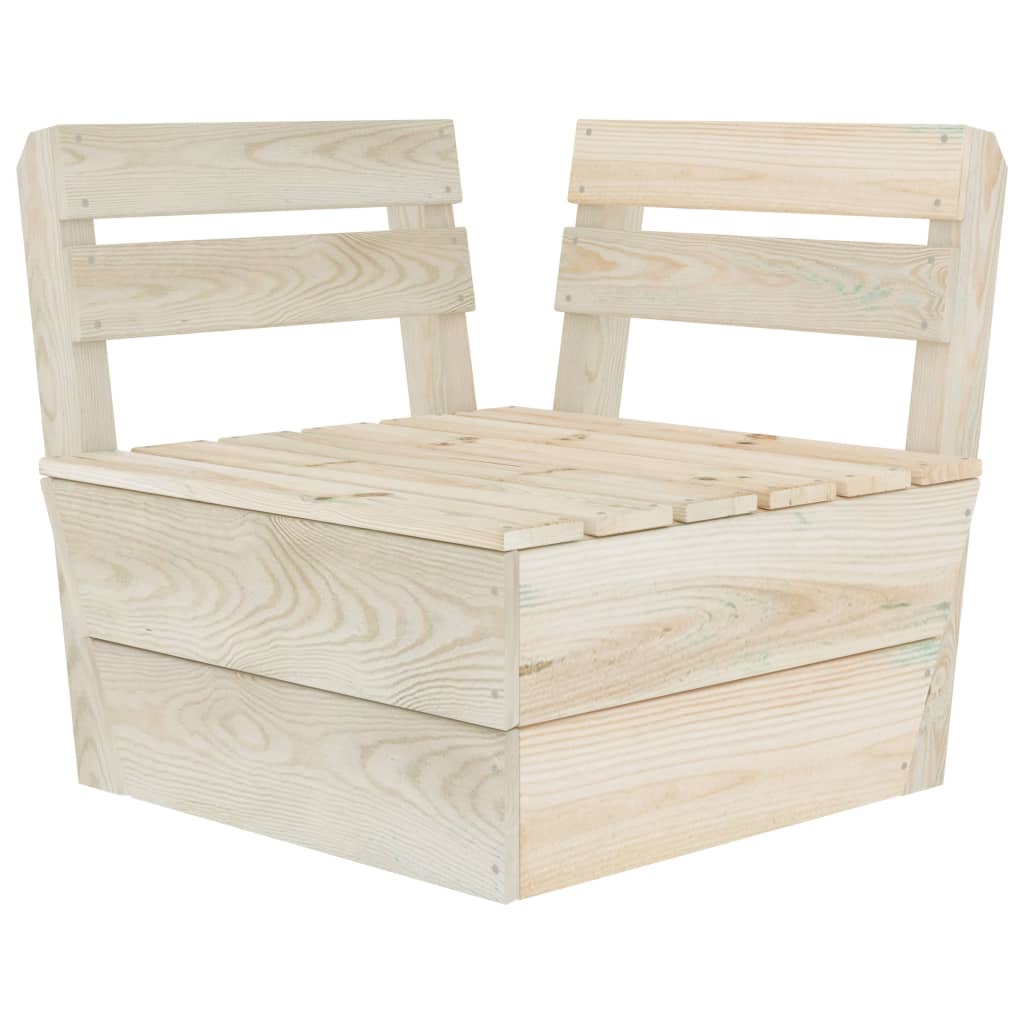 Tuinbank 2-zits pallet geïmpregneerd vurenhout is nu te koop bij PeponiXL, paradijselijk wonen!