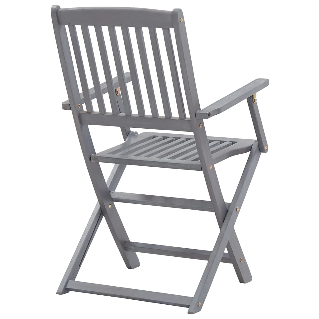 Tuinstoelen 2 st inklapbaar met kussens massief acaciahout is nu te koop bij PeponiXL, paradijselijk wonen!
