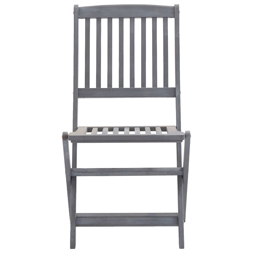 Tuinstoelen 4 st inklapbaar met kussens massief acaciahout is nu te koop bij PeponiXL, paradijselijk wonen!