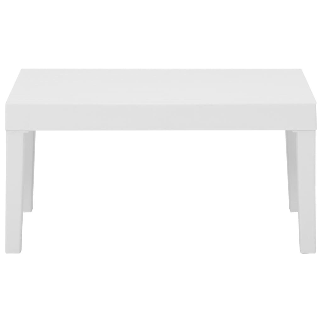 3-delige Loungeset met kussens kunststof wit is nu te koop bij PeponiXL, paradijselijk wonen!