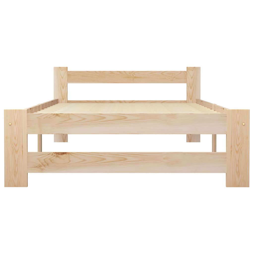 Bedframe massief grenenhout 90x200 cm is nu te koop bij PeponiXL, paradijselijk wonen!