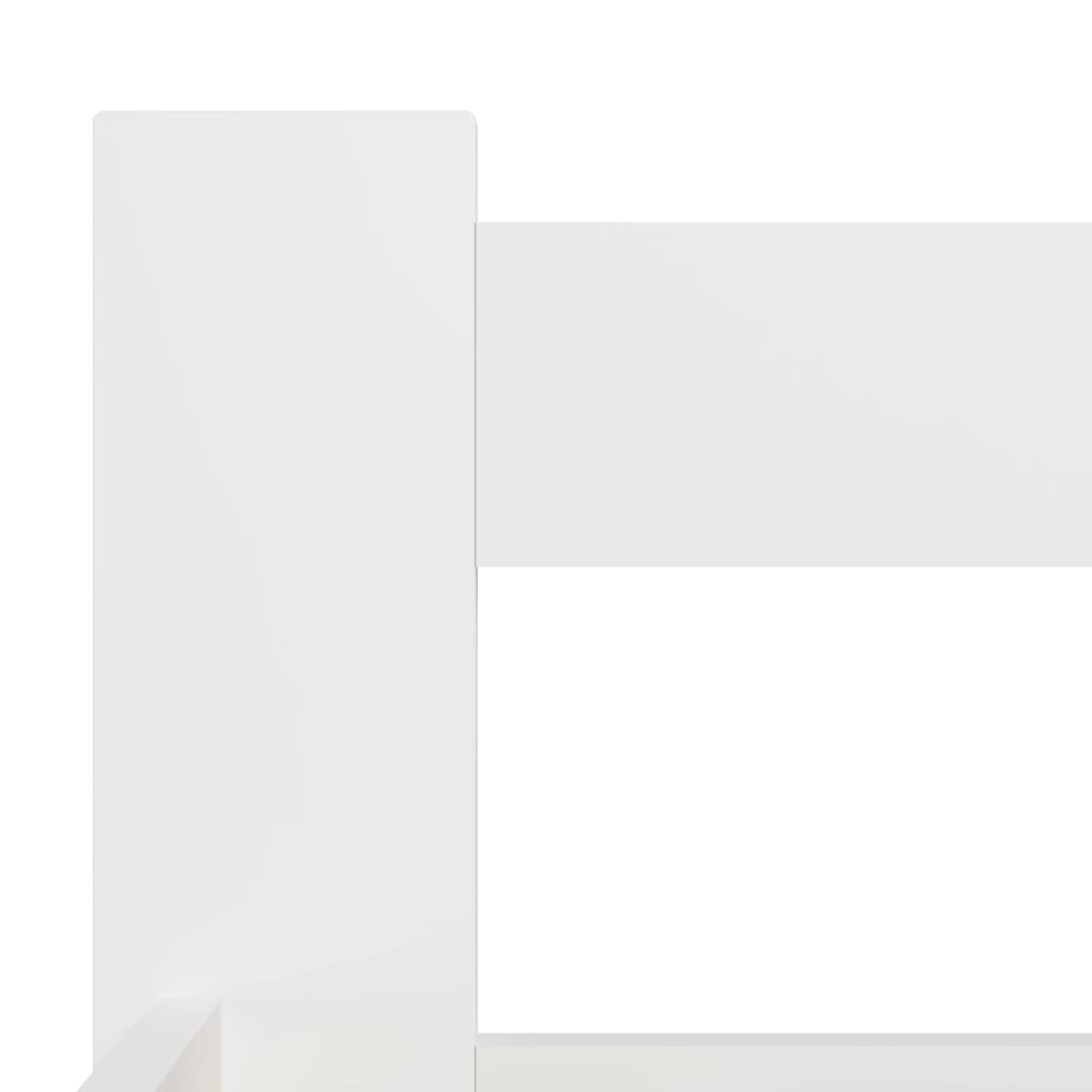 Bedframe massief grenenhout wit 160x200 cm is nu te koop bij PeponiXL, paradijselijk wonen!