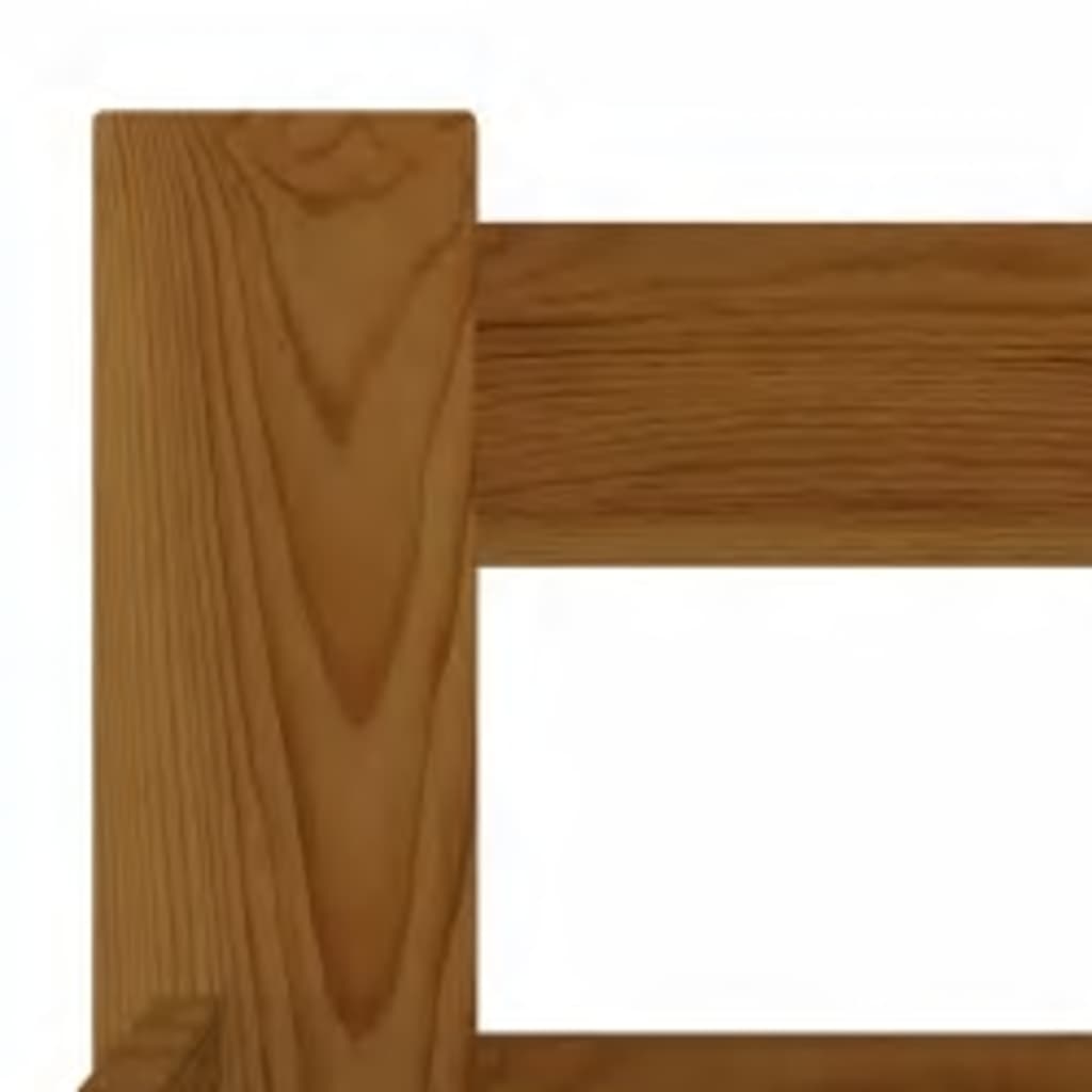Bedframe massief grenenhout honingbruin 160x200 cm is nu te koop bij PeponiXL, paradijselijk wonen!