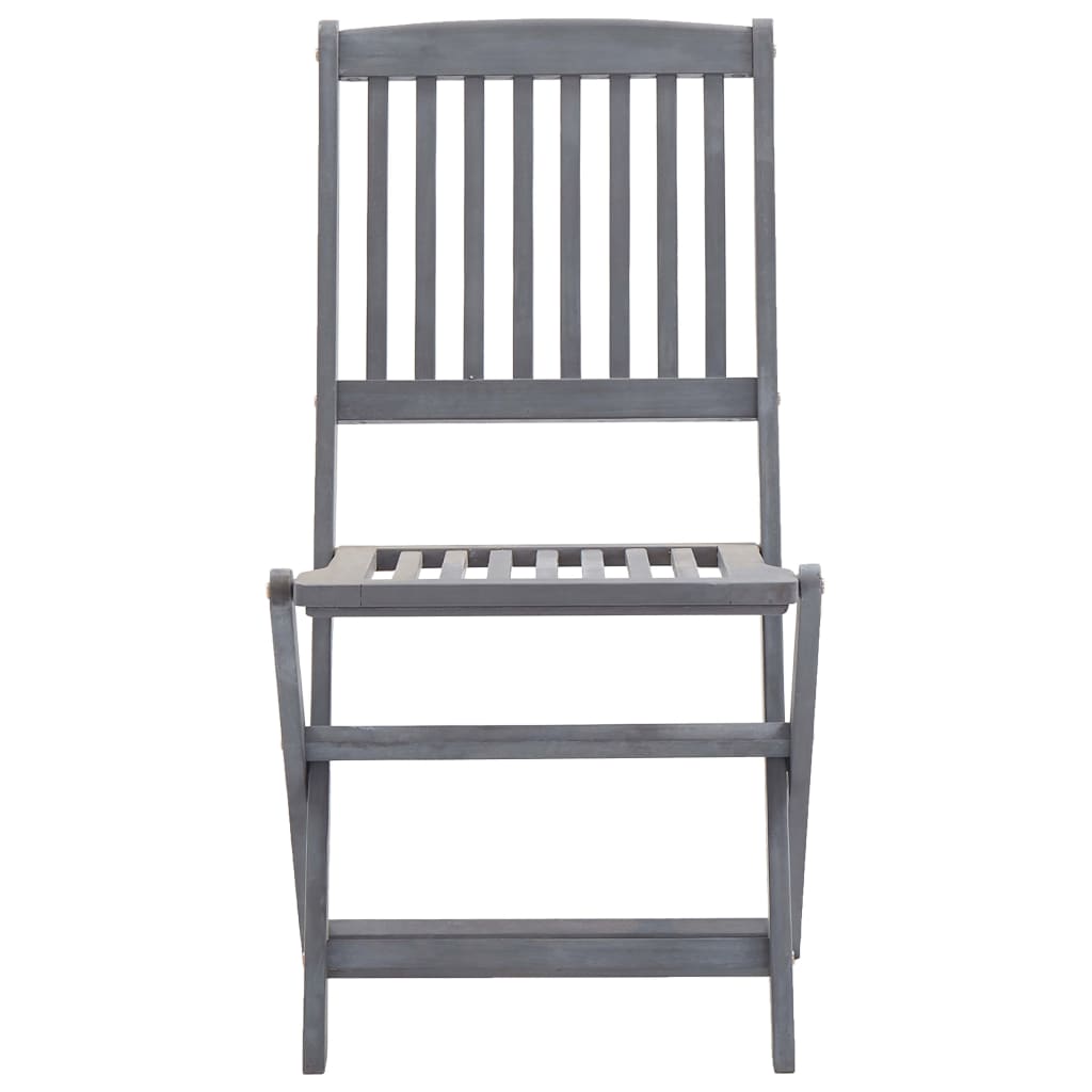 Tuinstoelen 6 st inklapbaar massief acaciahout is nu te koop bij PeponiXL, paradijselijk wonen!