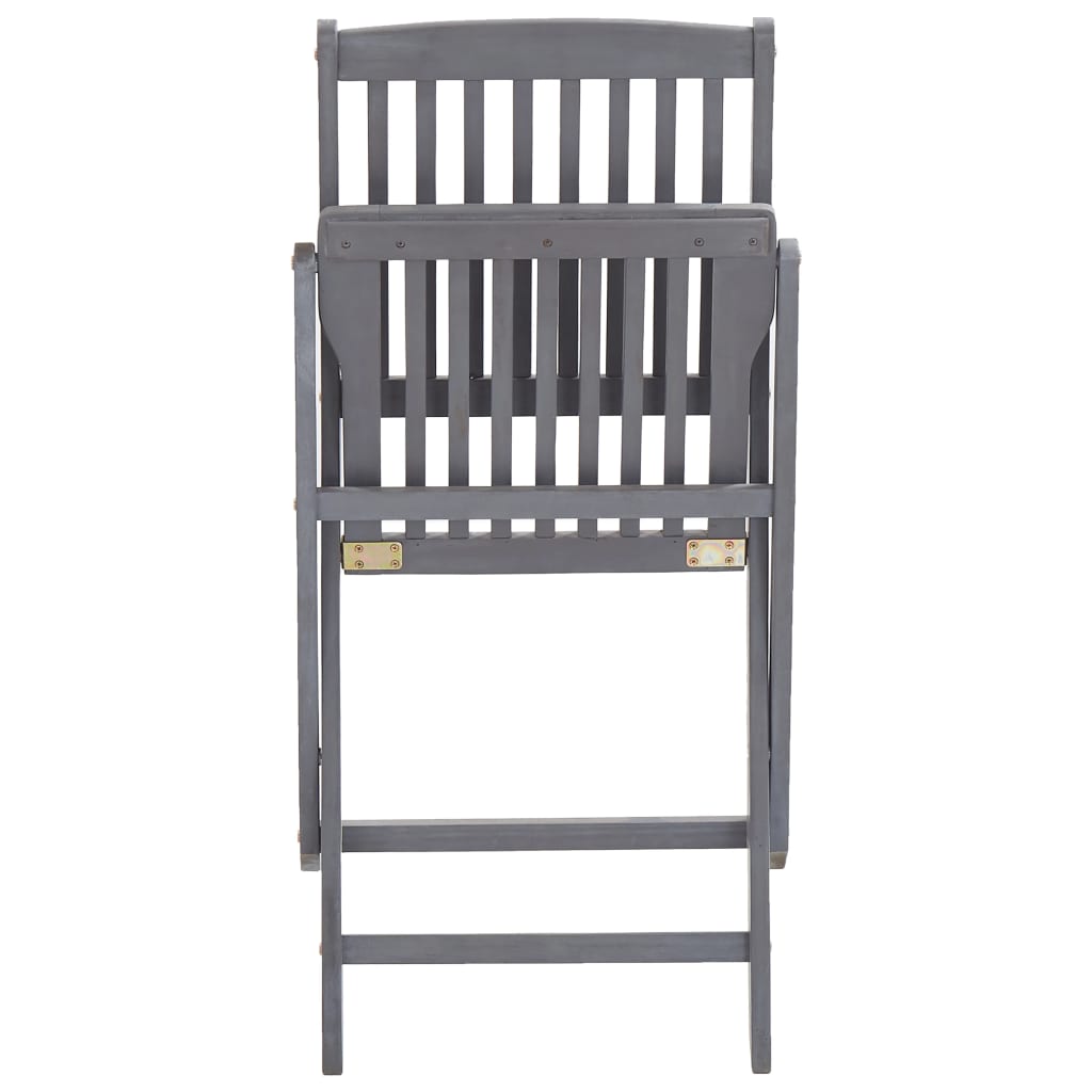Tuinstoelen 6 st inklapbaar massief acaciahout is nu te koop bij PeponiXL, paradijselijk wonen!