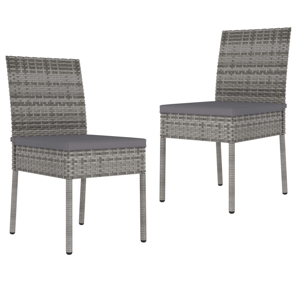 3-delige Tuinset poly rattan grijs is nu te koop bij PeponiXL, paradijselijk wonen!