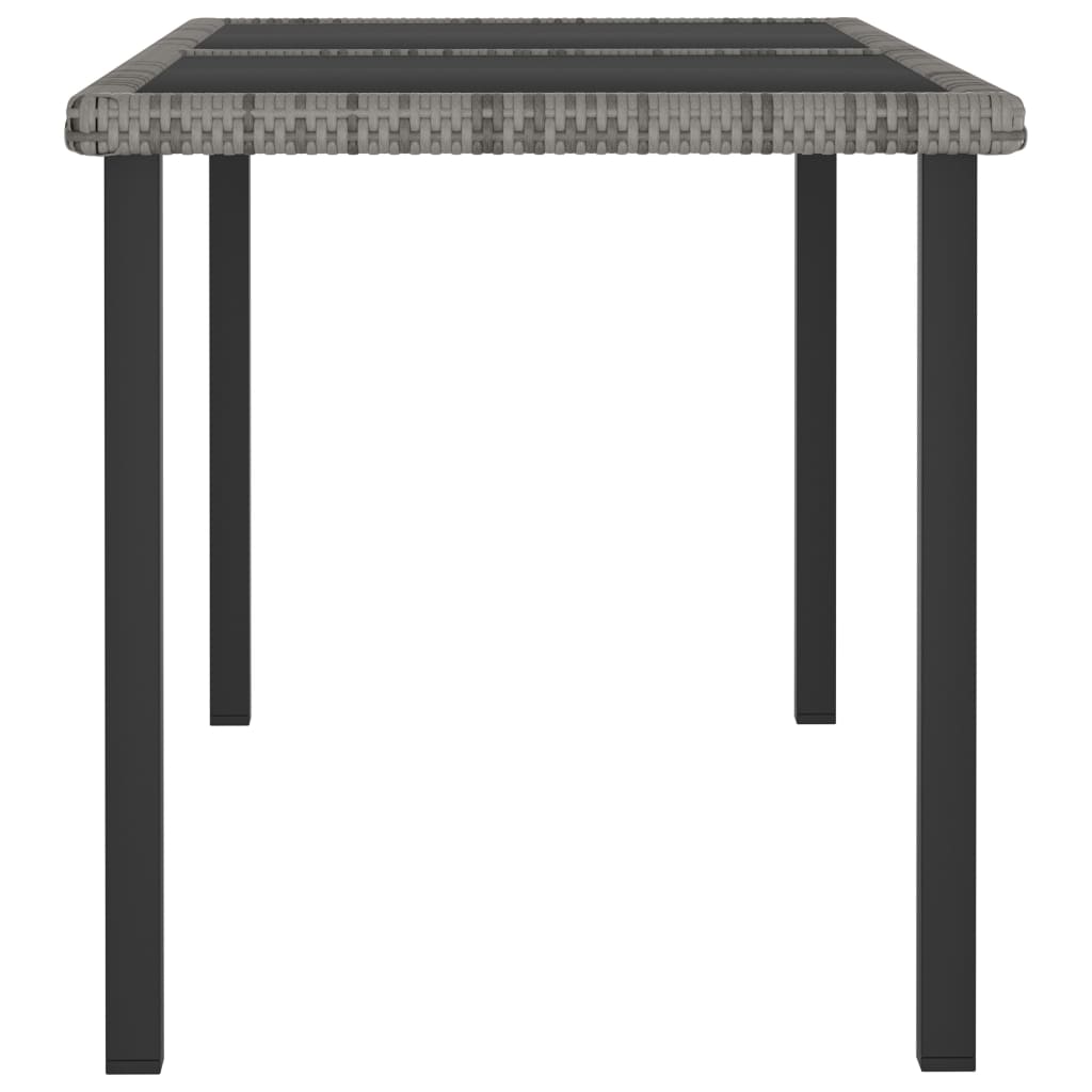 7-delige Tuinset poly rattan grijs is nu te koop bij PeponiXL, paradijselijk wonen!