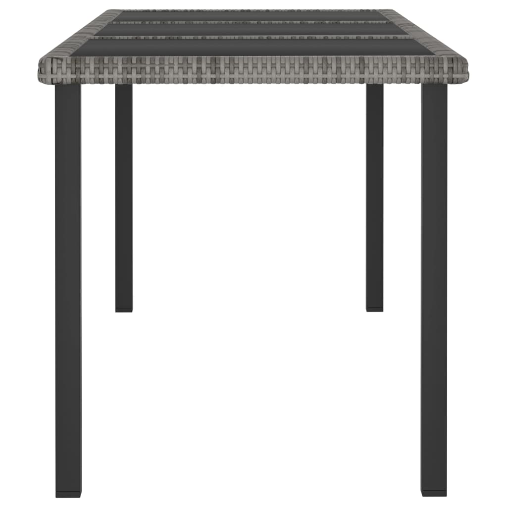 7-delige Tuinset poly rattan grijs is nu te koop bij PeponiXL, paradijselijk wonen!