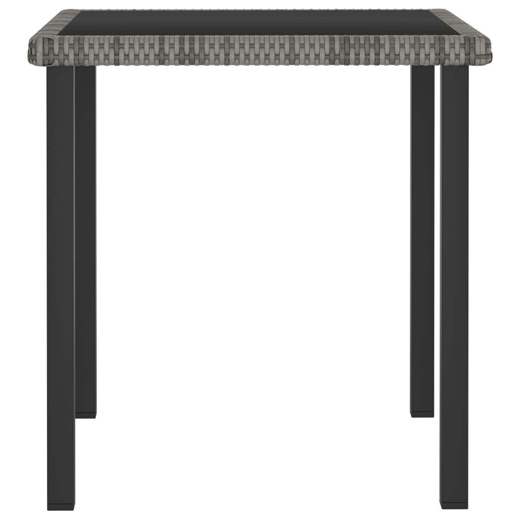 5-delige Tuinset poly rattan grijs is nu te koop bij PeponiXL, paradijselijk wonen!