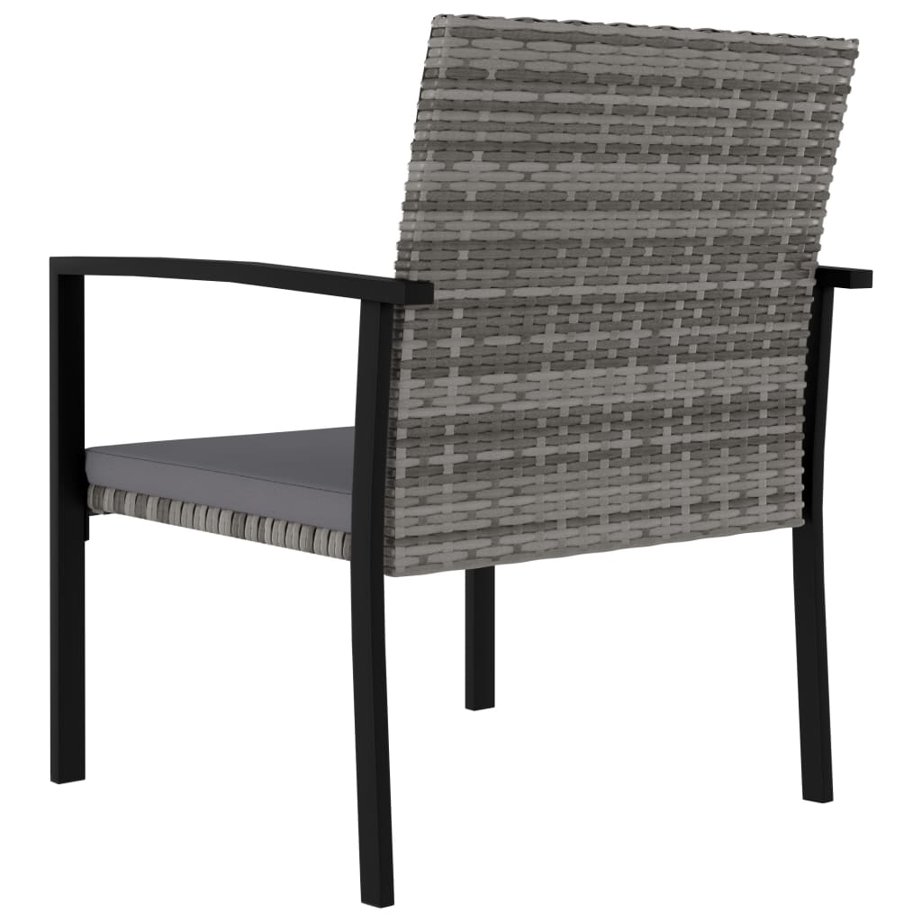 5-delige Tuinset poly rattan grijs is nu te koop bij PeponiXL, paradijselijk wonen!