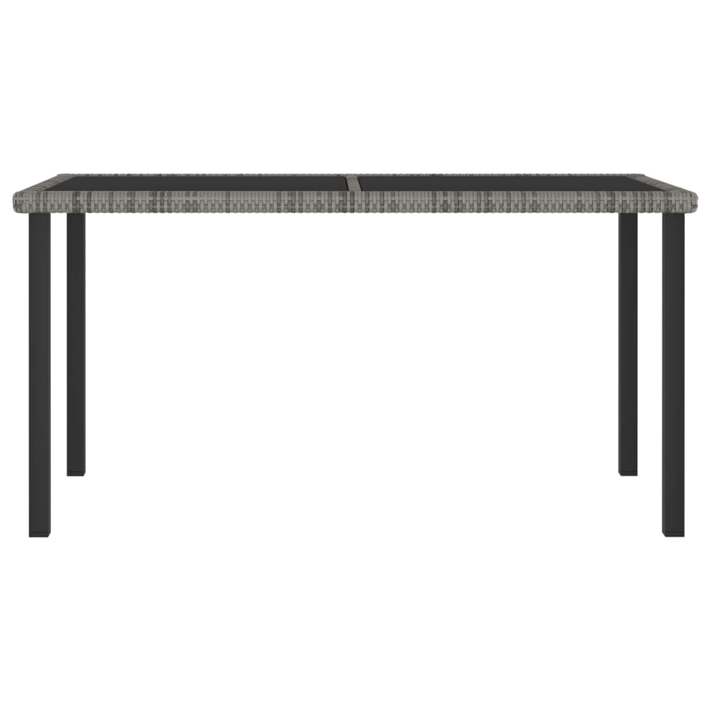 7-delige Tuinset poly rattan grijs is nu te koop bij PeponiXL, paradijselijk wonen!