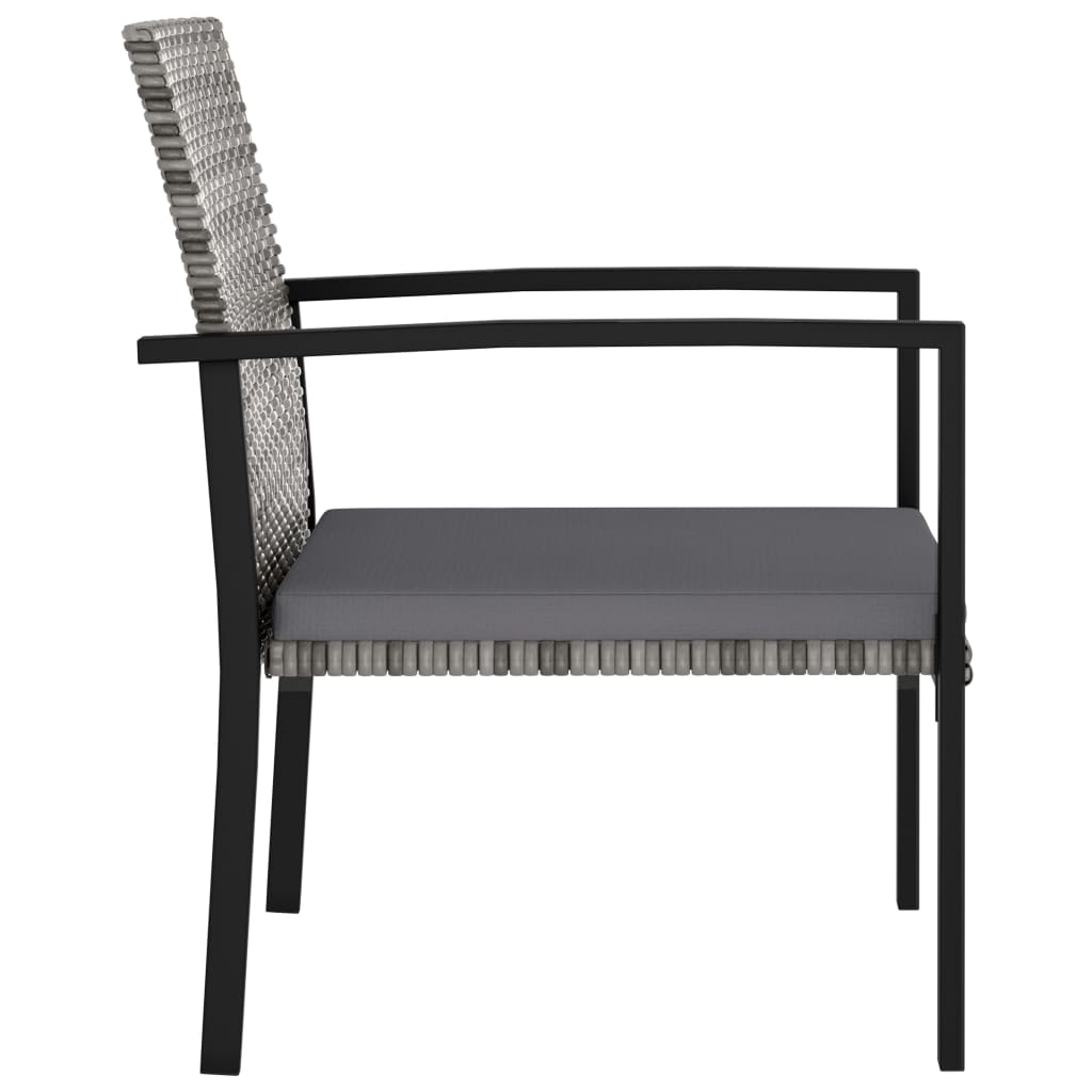 9-delige Tuinset poly rattan grijs is nu te koop bij PeponiXL, paradijselijk wonen!