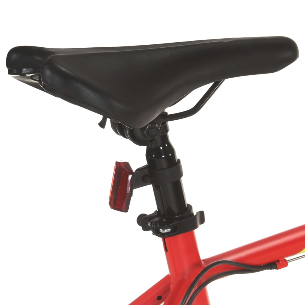 Mountainbike 21 versnellingen 27,5 inch wielen 38 cm frame rood is nu te koop bij PeponiXL, paradijselijk wonen!