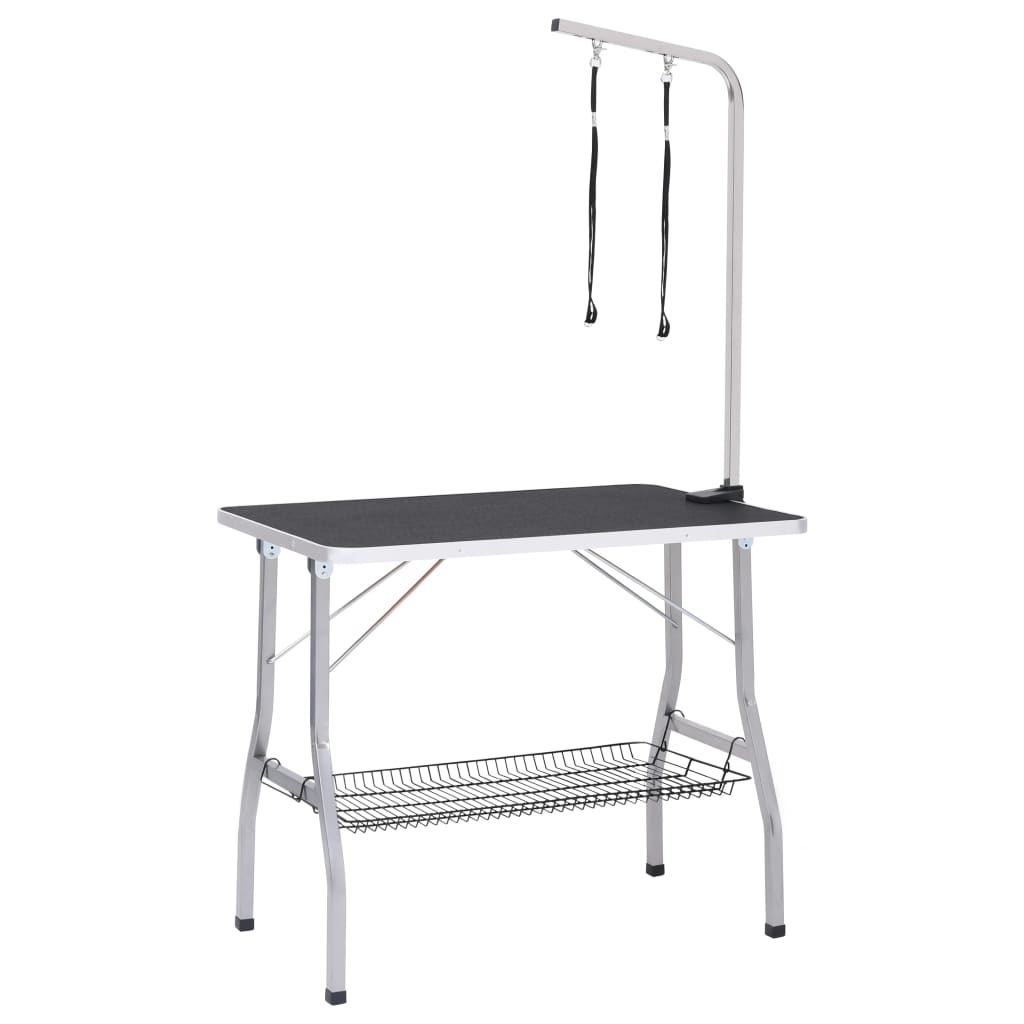 Hondentrimtafel verstelbaar met 2 lussen en opbergschap is nu te koop bij PeponiXL, paradijselijk wonen!