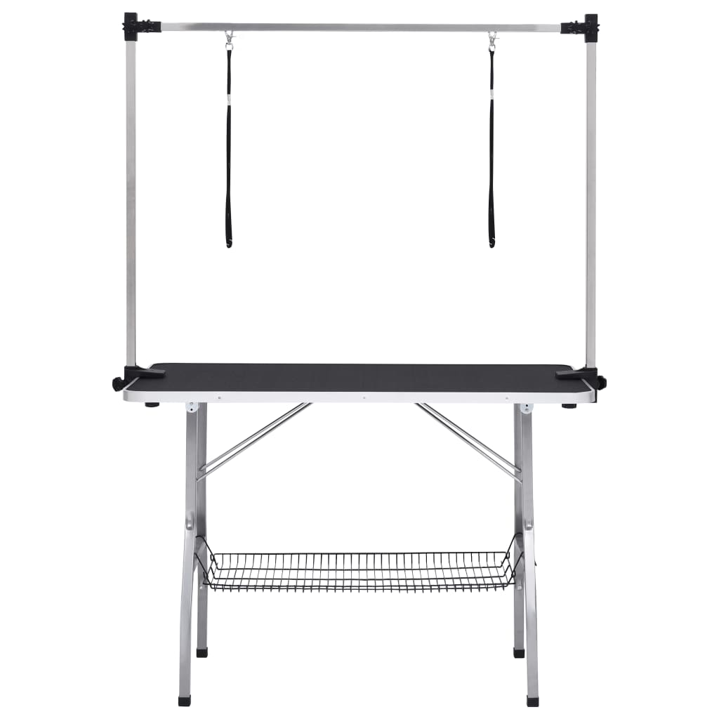 Hondentrimtafel verstelbaar met 2 lussen en opbergschap is nu te koop bij PeponiXL, paradijselijk wonen!