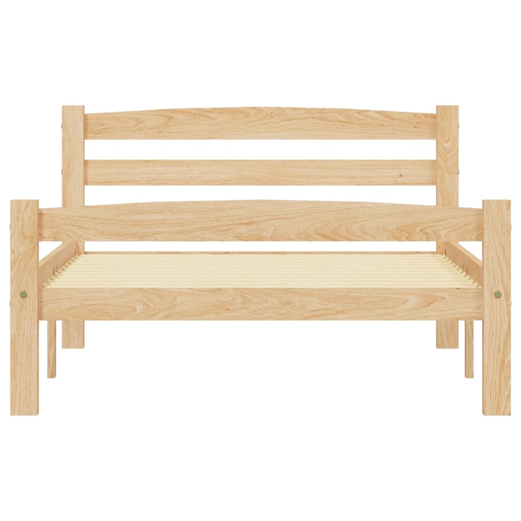 Bedframe massief grenenhout 100x200 cm is nu te koop bij PeponiXL, paradijselijk wonen!