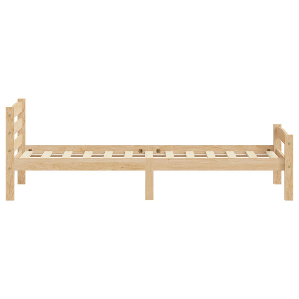 Bedframe massief grenenhout 100x200 cm is nu te koop bij PeponiXL, paradijselijk wonen!
