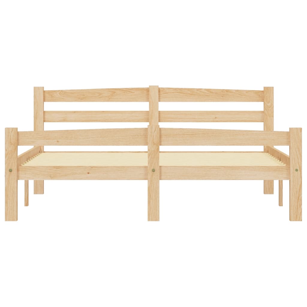 Bedframe massief grenenhout 120x200 cm is nu te koop bij PeponiXL, paradijselijk wonen!
