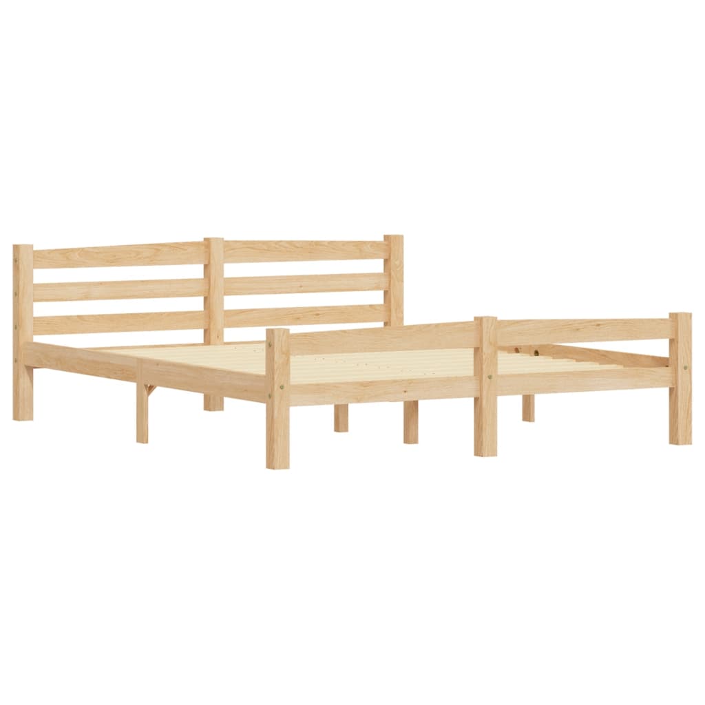 Bedframe massief grenenhout 160x200 cm is nu te koop bij PeponiXL, paradijselijk wonen!