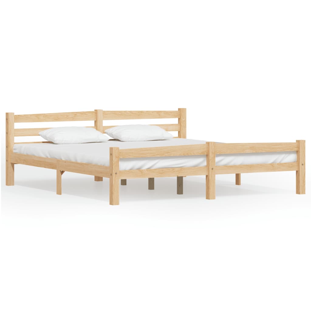Bedframe massief grenenhout 180x200 cm is nu te koop bij PeponiXL, paradijselijk wonen!