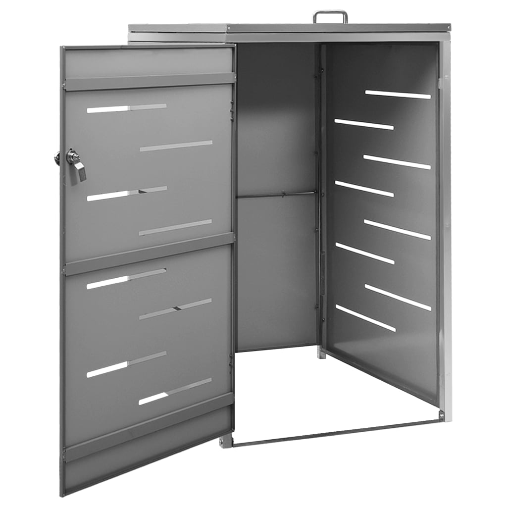 Containerberging enkel 69x77,5x112,5 cm roestvrij staal is nu te koop bij PeponiXL, paradijselijk wonen!