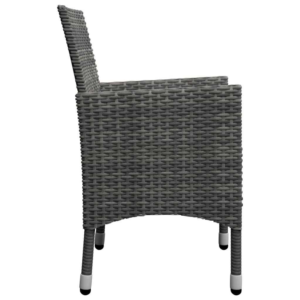 5-delige Tuinset grijs is nu te koop bij PeponiXL, paradijselijk wonen!