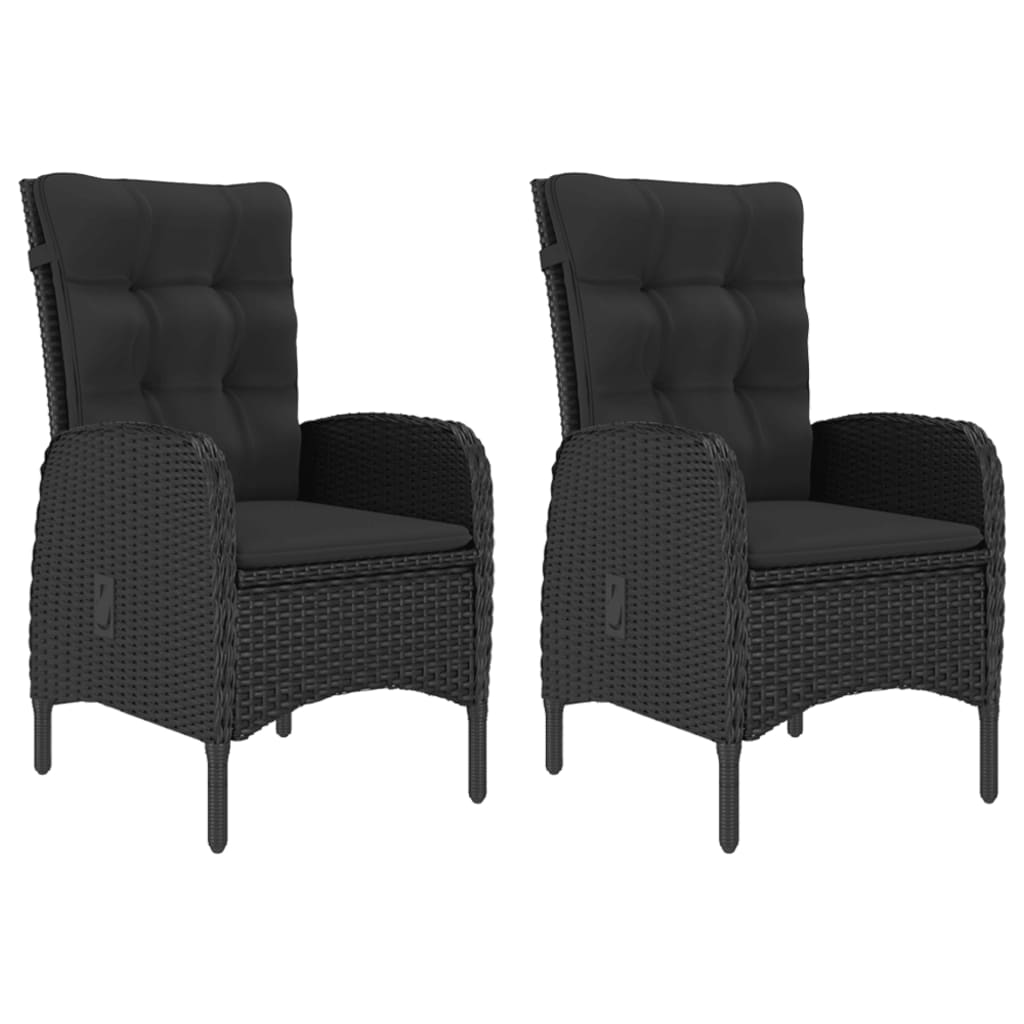 3-delige Tuinset zwart is nu te koop bij PeponiXL, paradijselijk wonen!