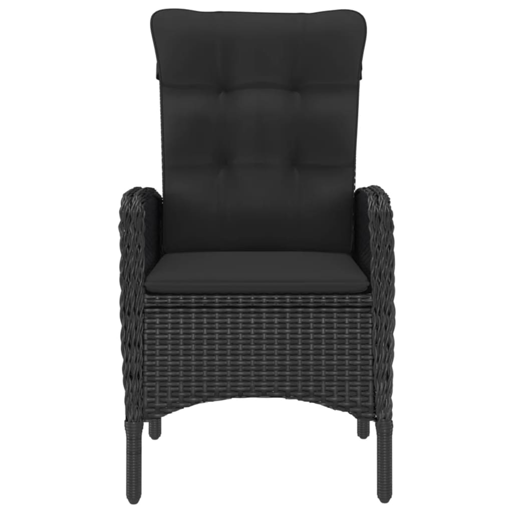 3-delige Tuinset zwart is nu te koop bij PeponiXL, paradijselijk wonen!