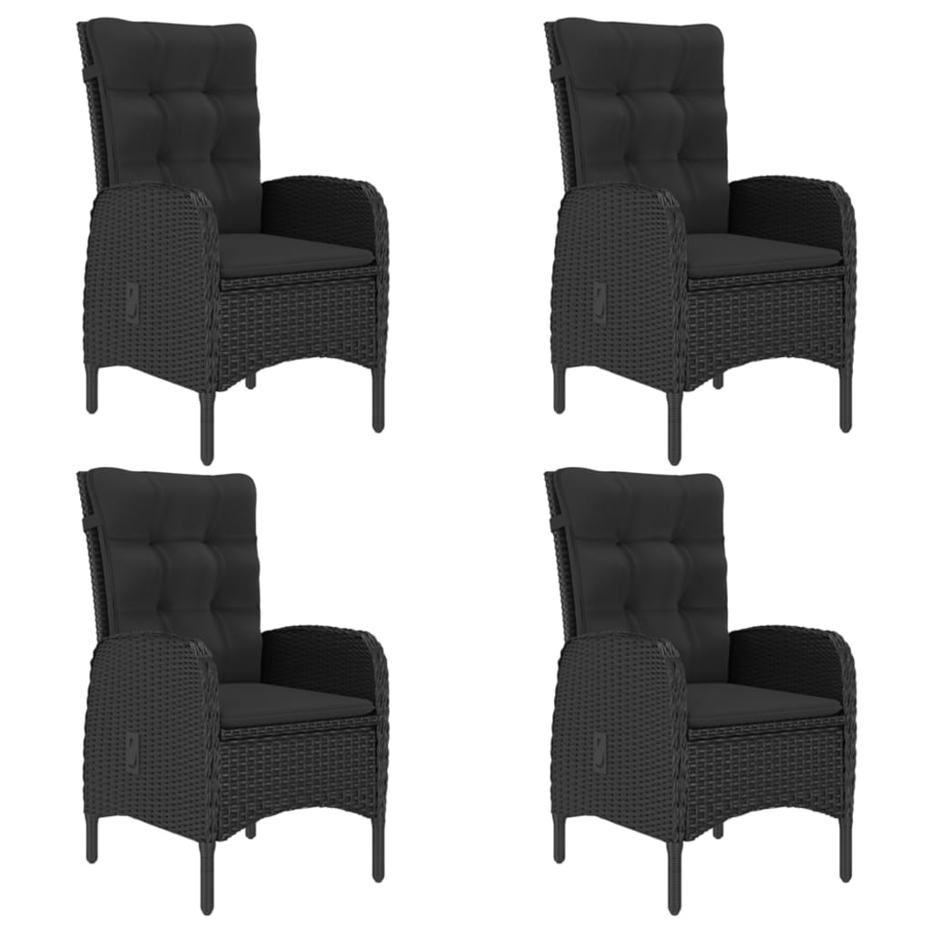 5-delige Tuinset zwart is nu te koop bij PeponiXL, paradijselijk wonen!