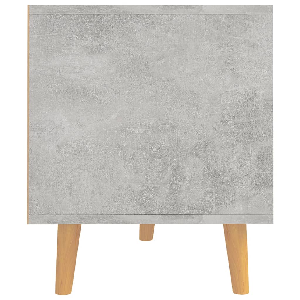 Tv-meubel 90x40x48,5 cm bewerkt hout betongrijs is nu te koop bij PeponiXL, paradijselijk wonen!