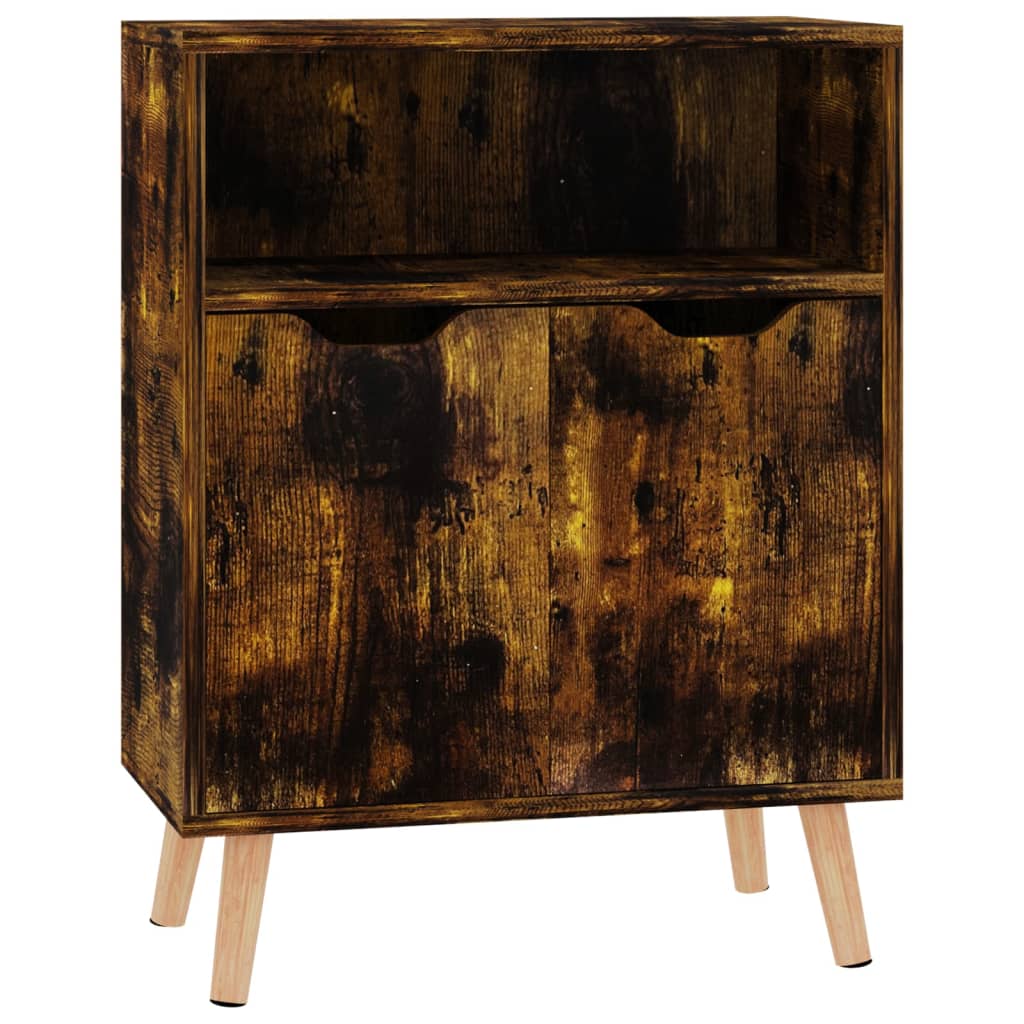 Dressoir 60x30x72 cm bewerkt hout gerookt eikenkleurig is nu te koop bij PeponiXL, paradijselijk wonen!