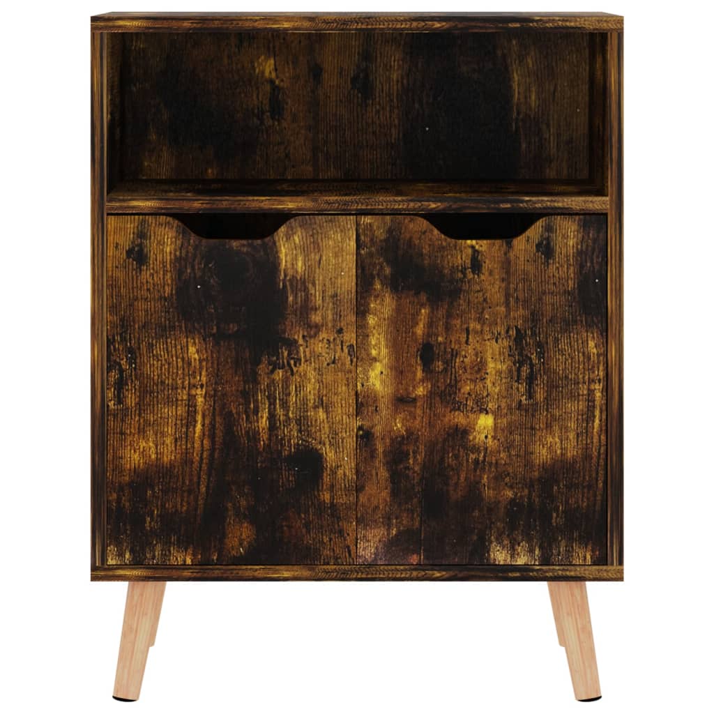 Dressoir 60x30x72 cm bewerkt hout gerookt eikenkleurig is nu te koop bij PeponiXL, paradijselijk wonen!