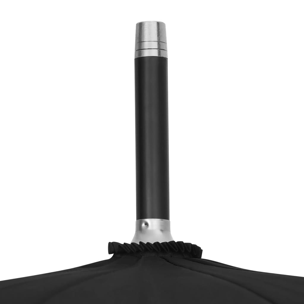 Paraplu automatisch 105 cm zwart is nu te koop bij PeponiXL, paradijselijk wonen!