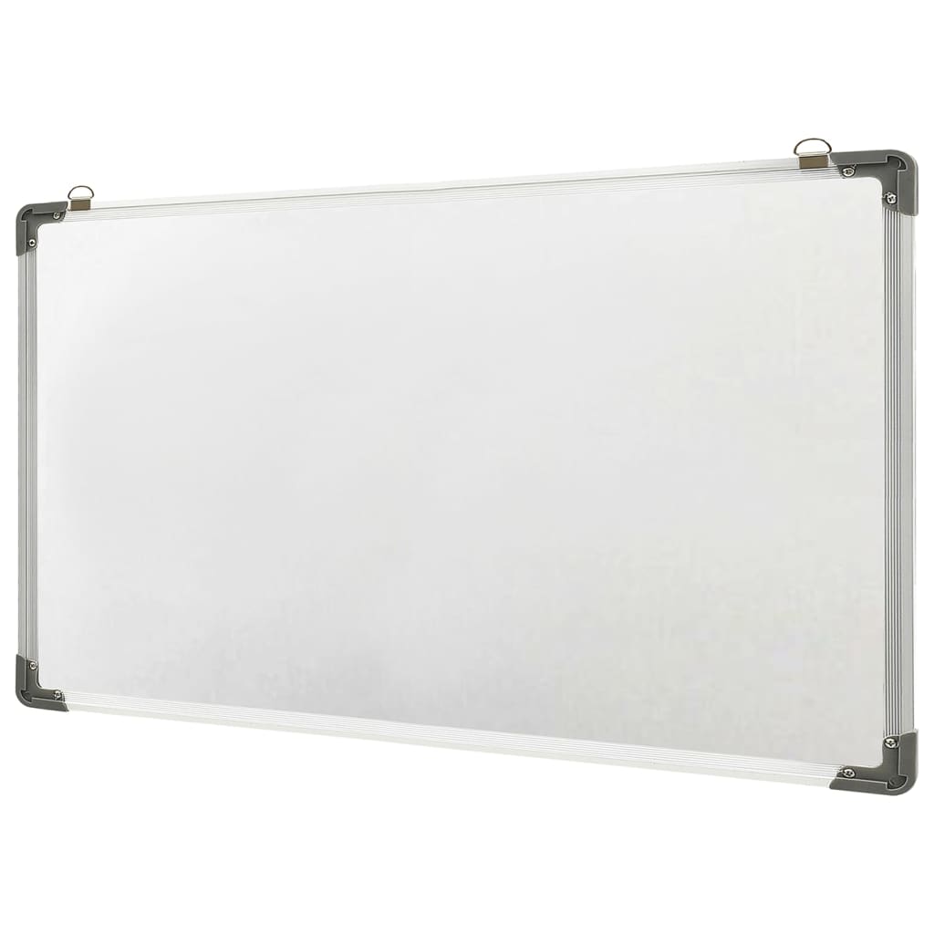 Whiteboard magnetisch 110x60 cm staal wit is nu te koop bij PeponiXL, paradijselijk wonen!