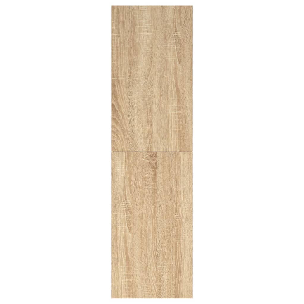 Tv-meubel 30,5x30x110 cm bewerkt hout sonoma eikenkleurig is nu te koop bij PeponiXL, paradijselijk wonen!