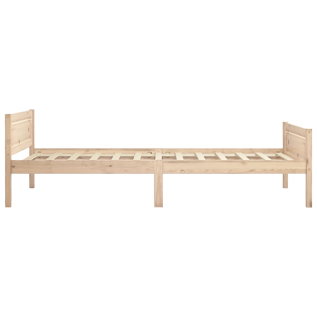 Bedframe massief grenenhout 90x200 cm is nu te koop bij PeponiXL, paradijselijk wonen!