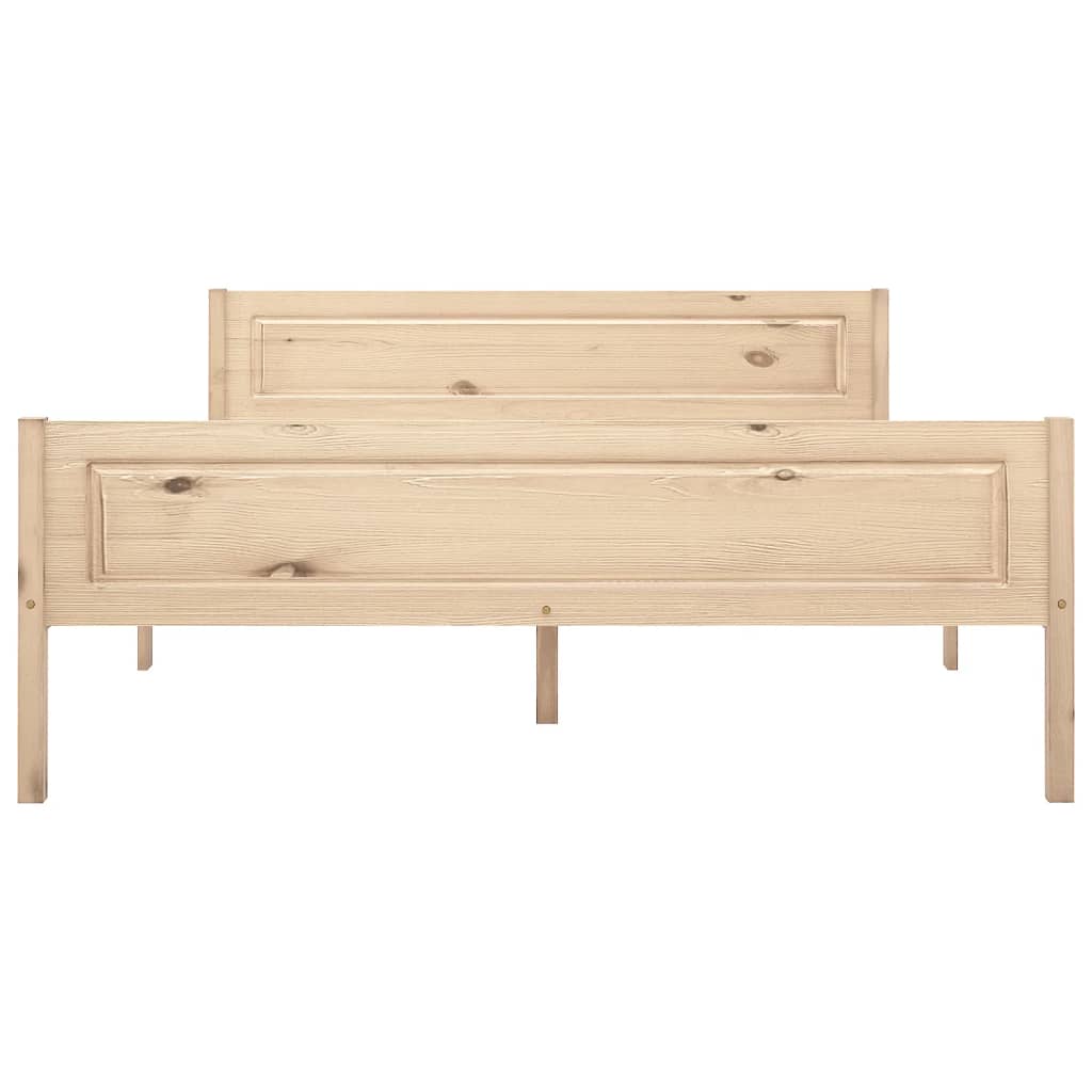 Bedframe massief grenenhout 120x200 cm is nu te koop bij PeponiXL, paradijselijk wonen!