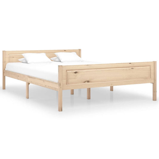 Bedframe massief grenenhout 160x200 cm is nu te koop bij PeponiXL, paradijselijk wonen!