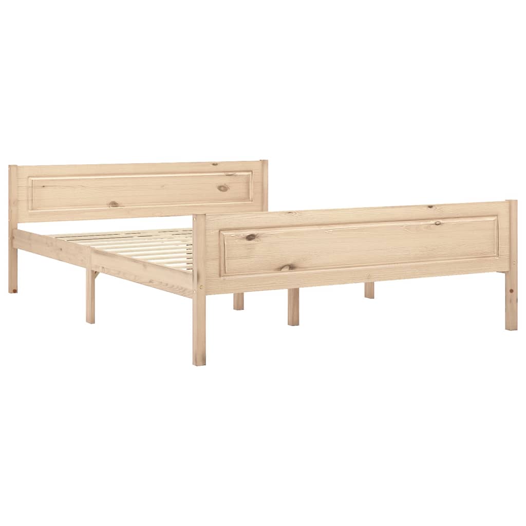 Bedframe massief grenenhout 160x200 cm is nu te koop bij PeponiXL, paradijselijk wonen!