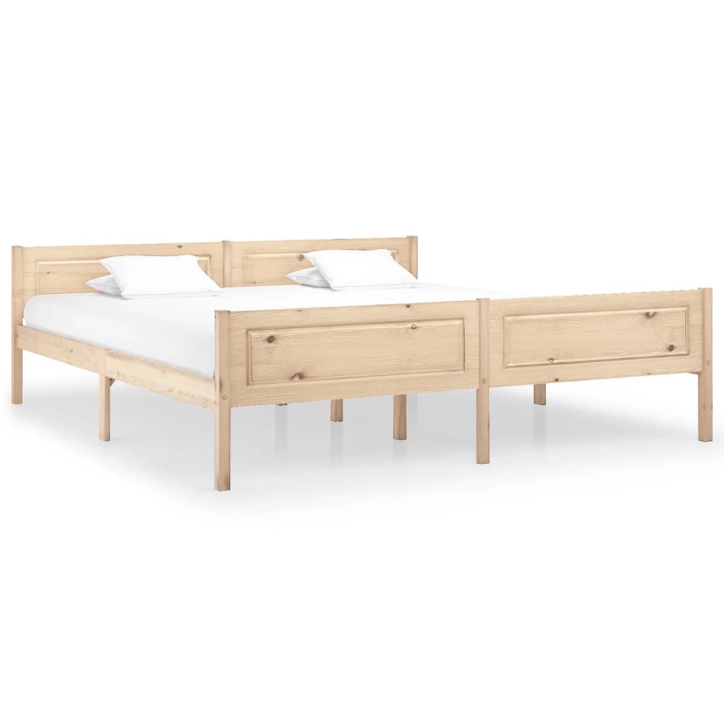 Bedframe massief grenenhout 180x200 cm is nu te koop bij PeponiXL, paradijselijk wonen!