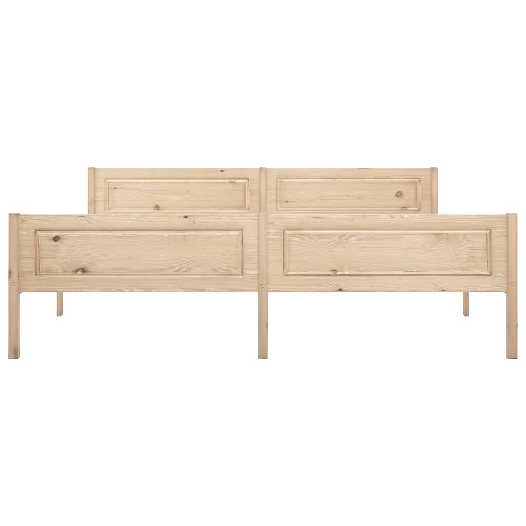 Bedframe massief grenenhout 180x200 cm is nu te koop bij PeponiXL, paradijselijk wonen!